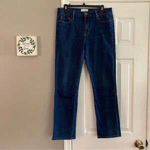 Parker Smith Dark Wash Straight Leg Blue Denim Jeans Size 30 / 10 Womens